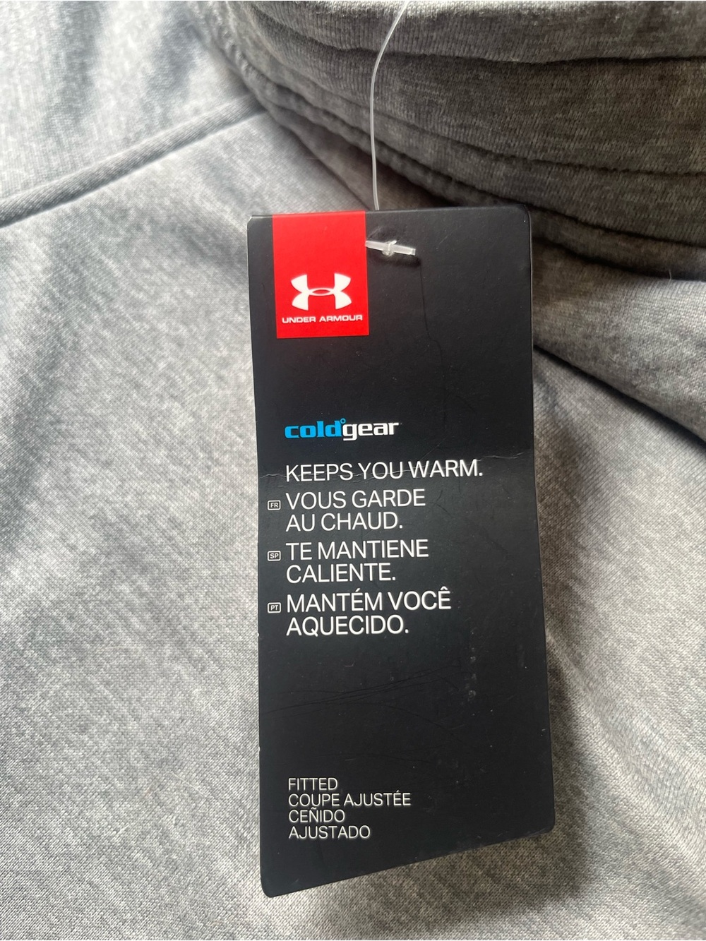 Under Armour NWT Gray Cropped Jogger Sweatpants Men’s M - Picture 4 of 6